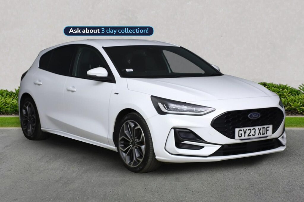 Ford Focus 1.0 Ecoboost St-line X White