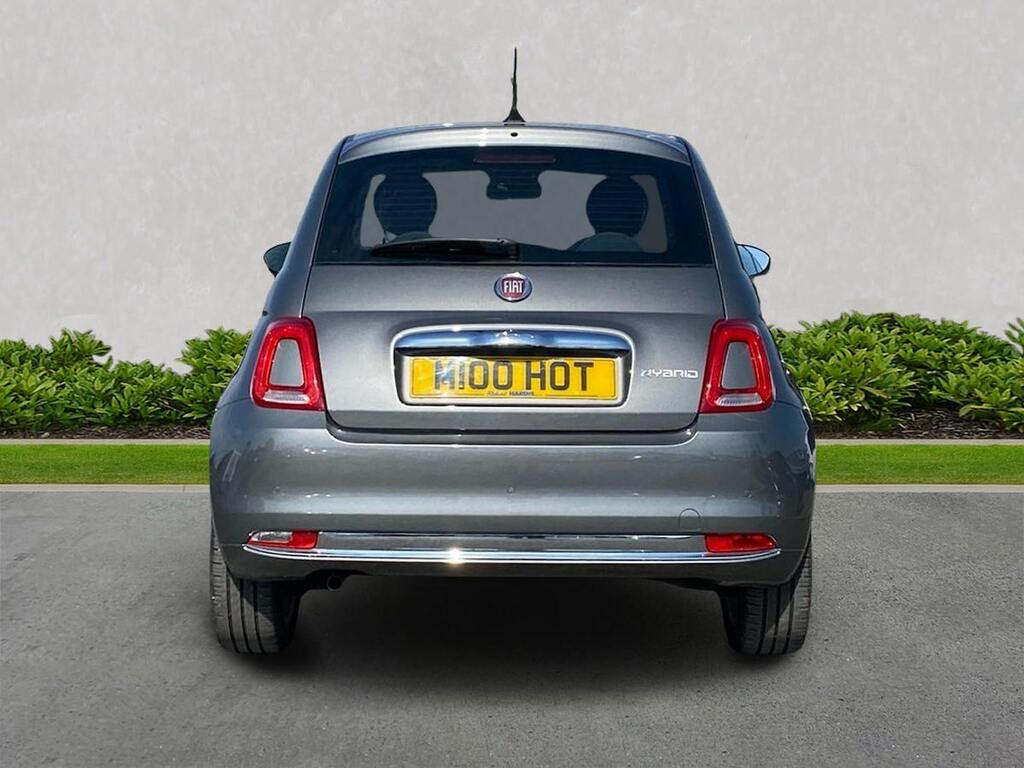 Fiat 500 1.0 Mhev Red Hatchback Euro 6 S Grey #4