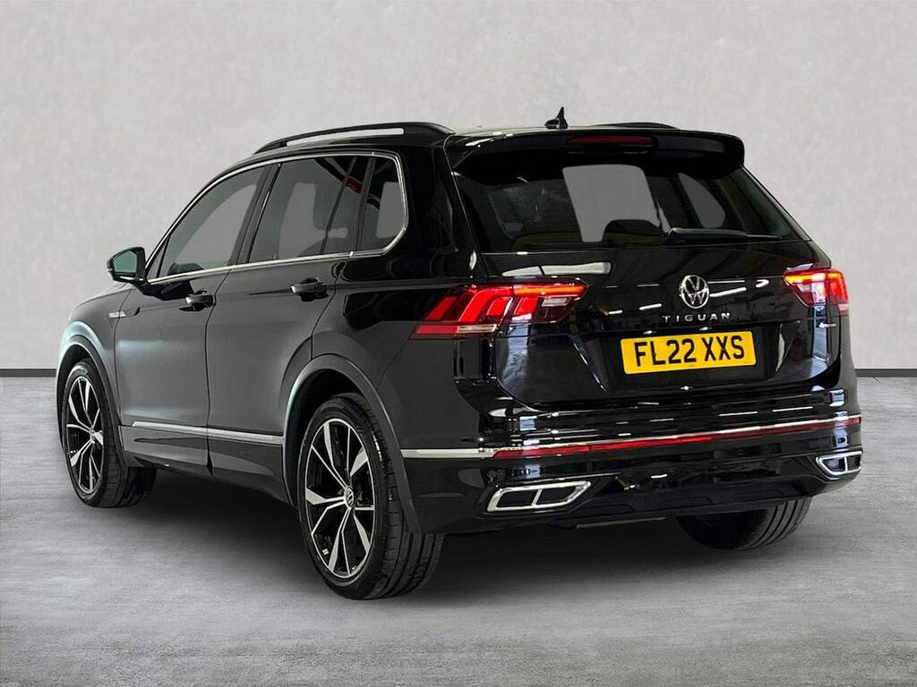 Volkswagen Tiguan 2.0 Tdi R-line Suv Dsg 4Motion Euro 6 FL22XXS Black #2