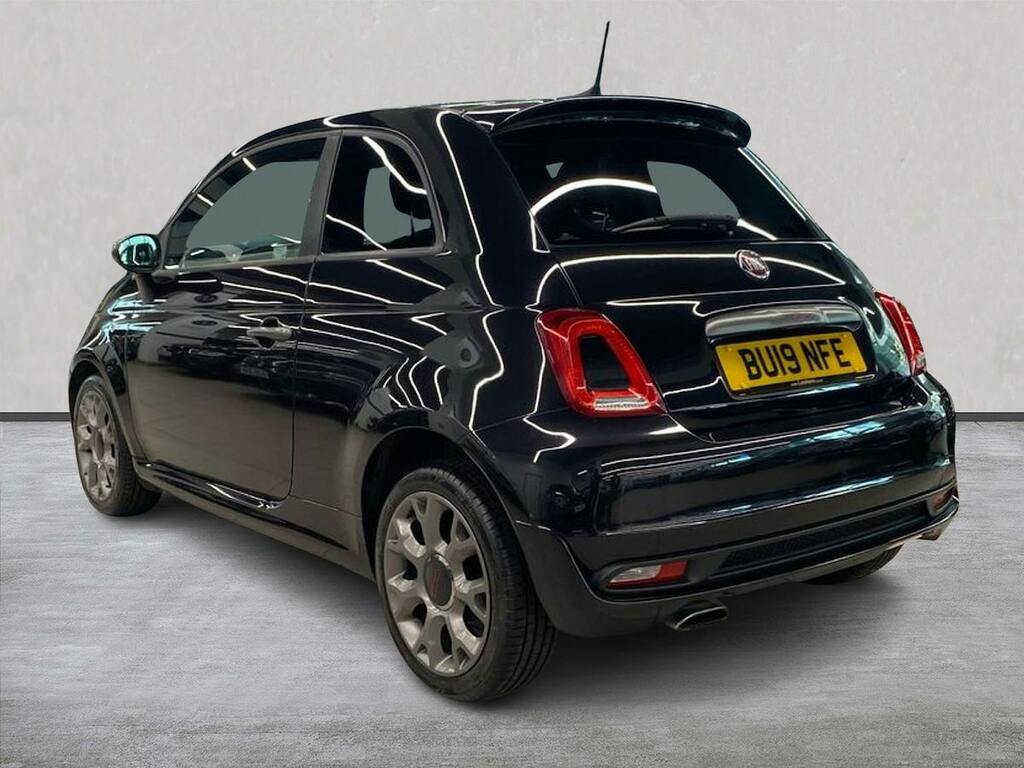 Fiat 500 1.2 S Hatchback Dualogic Euro 6 Ss Black #2