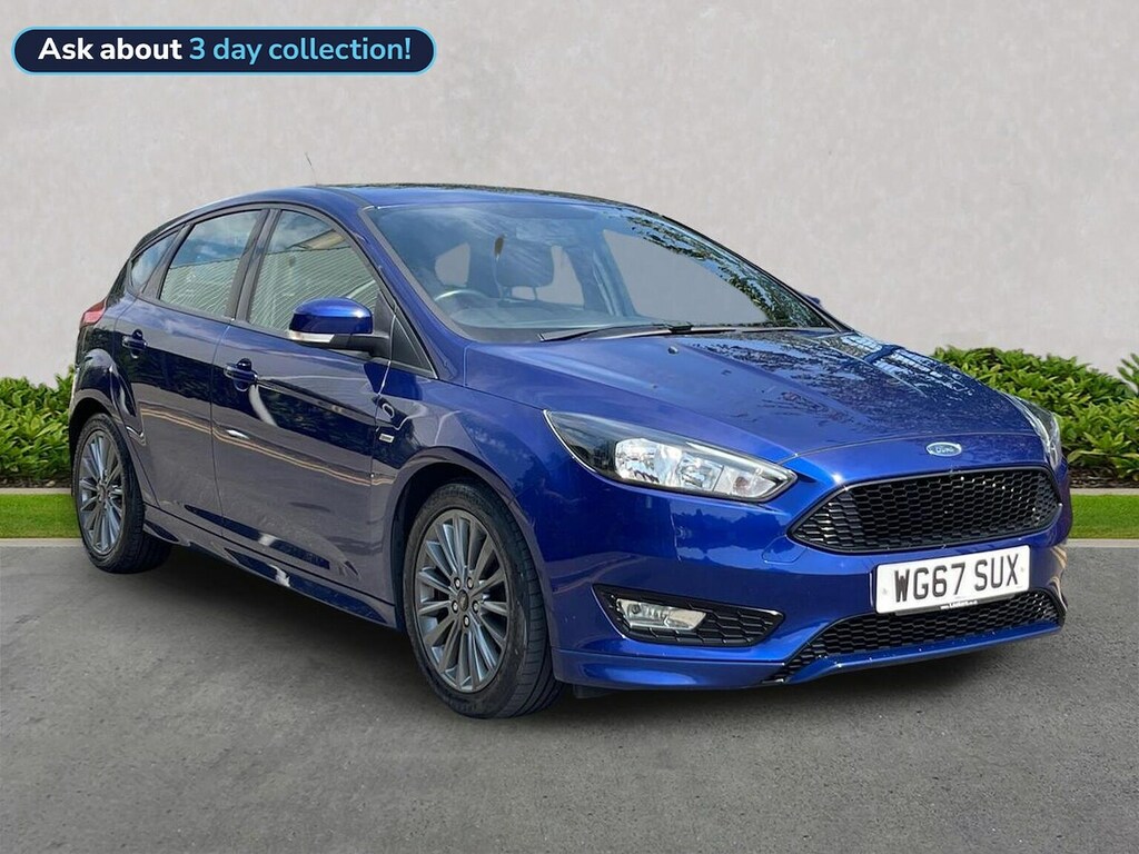 Ford Focus 1.5 Tdci St-line Ulez Free Fsh 0 Tax Blue #1