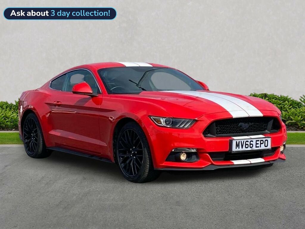Ford Mustang 2.3T Ecoboost Fastback Euro 6 3 Red