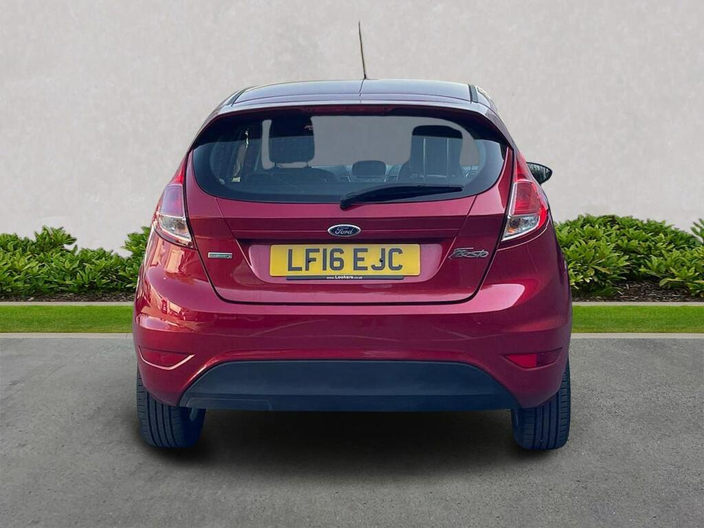 Ford Fiesta 1.0T Ecoboost Zetec Hatchback Powershif Red #4