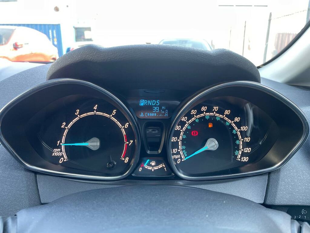 Ford Fiesta 1.25 Zetec Hatchback Euro 6 82 White #10