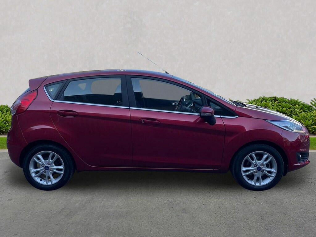 Ford Fiesta 1.0T Ecoboost Zetec Hatchback Powershif Red #3