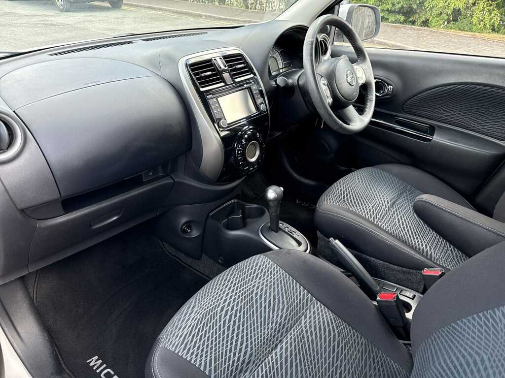 Nissan Micra 1.2 Visia Cvt Euro 5 Blue #7