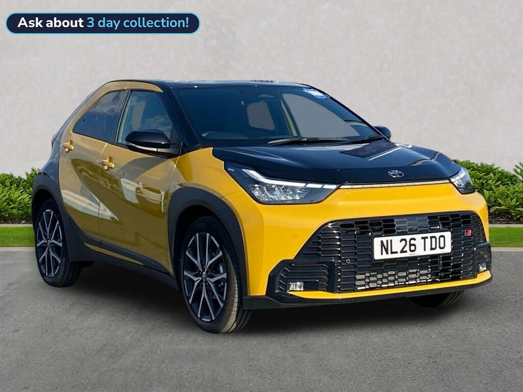 Toyota Aygo X 1.5H Gr Sport Hatchback Hybrid Cvt Euro Yellow