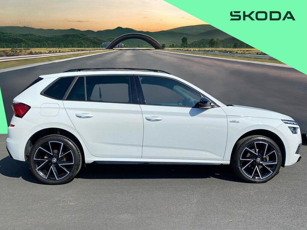 Skoda Kamiq 1.0 Tsi Monte Carlo Suv Euro 6 White #3
