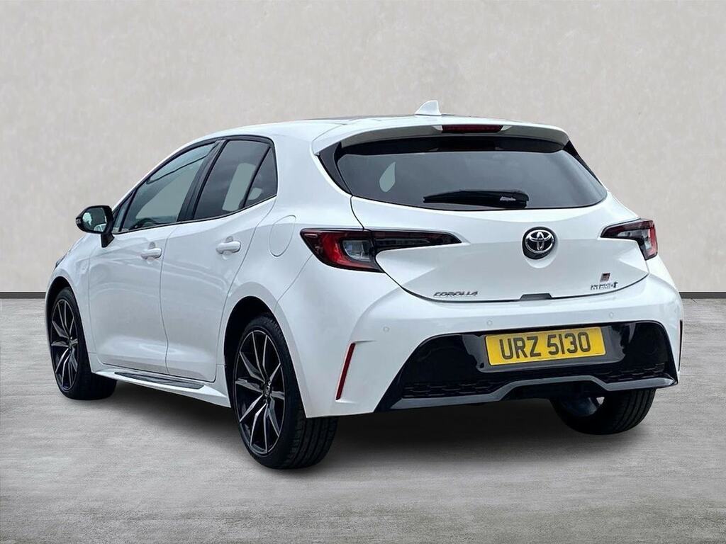 Toyota Corolla 2.0 Vvt-h Gr Sport Hatchback Hybrid Cvt White #2