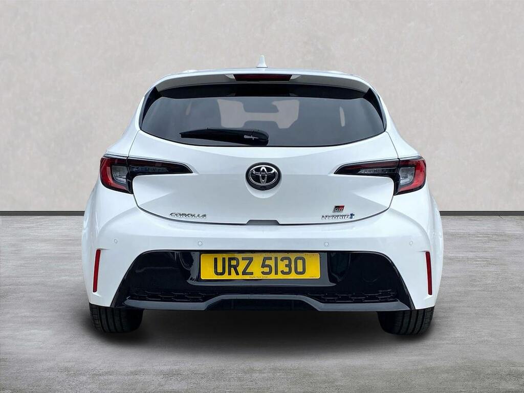 Toyota Corolla 2.0 Vvt-h Gr Sport Hatchback Hybrid Cvt White #4