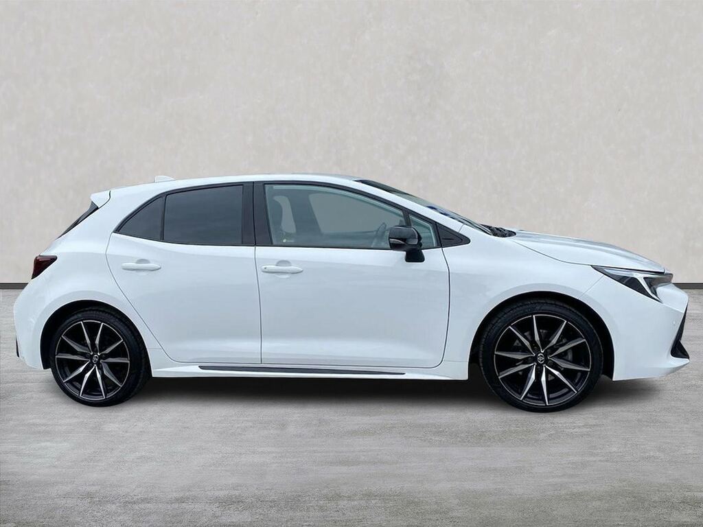Toyota Corolla 2.0 Vvt-h Gr Sport Hatchback Hybrid Cvt White #3