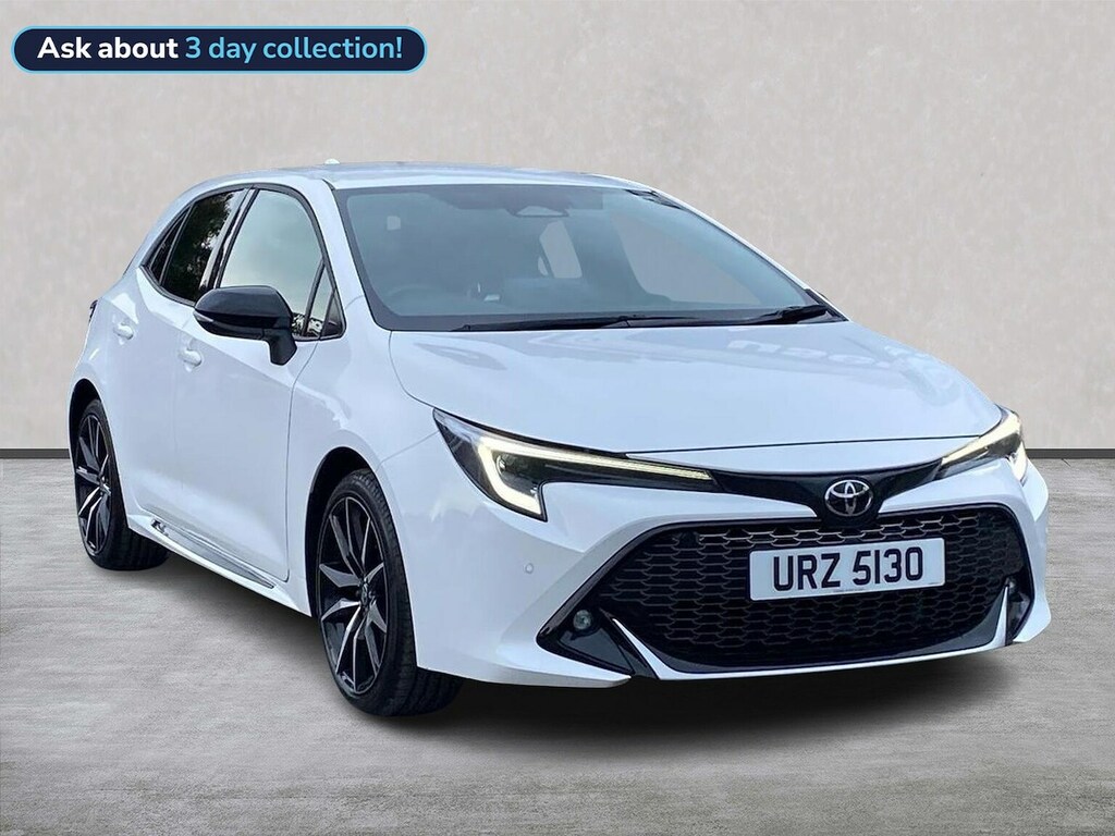 Toyota Corolla 2.0 Vvt-h Gr Sport Hatchback Hybrid Cvt White