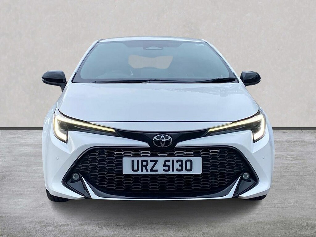 Toyota Corolla 2.0 Vvt-h Gr Sport Hatchback Hybrid Cvt White #5