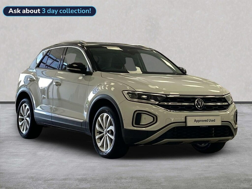 Volkswagen T-Roc 1.5 Tsi Style Suv Euro 6 Ss White