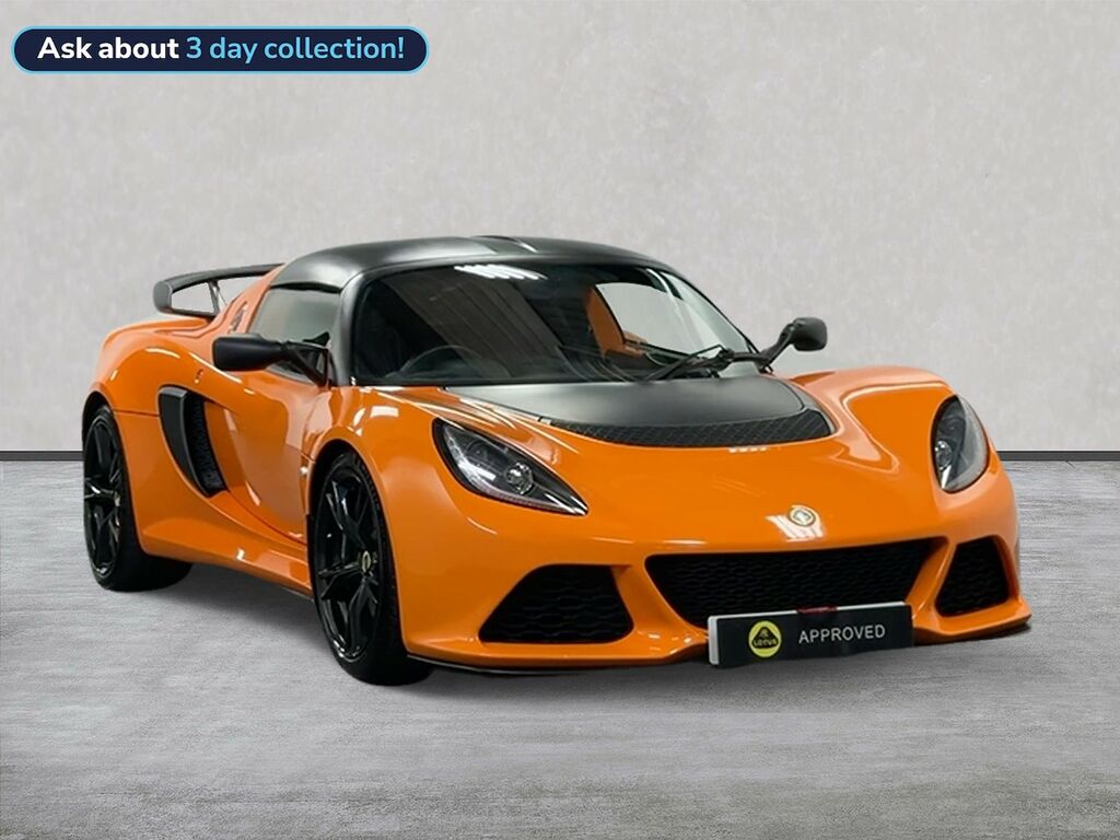 Lotus Exige Exige 3.5 V6 350 Sport Coupe LJ68EUN Orange
