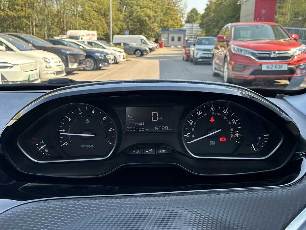 Peugeot 208 1.2 Vti Active 20 Road Tax Blue #9