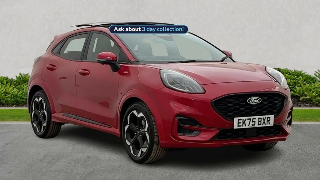 Ford Puma 1.0 Ecoboost Hybrid Mhev St-line X Red