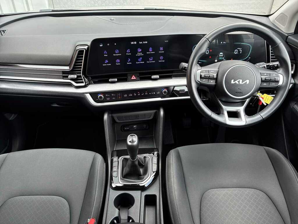 Kia Sportage 1.6 H T Gdi 3 Suv Hybrid Ss Silver #8