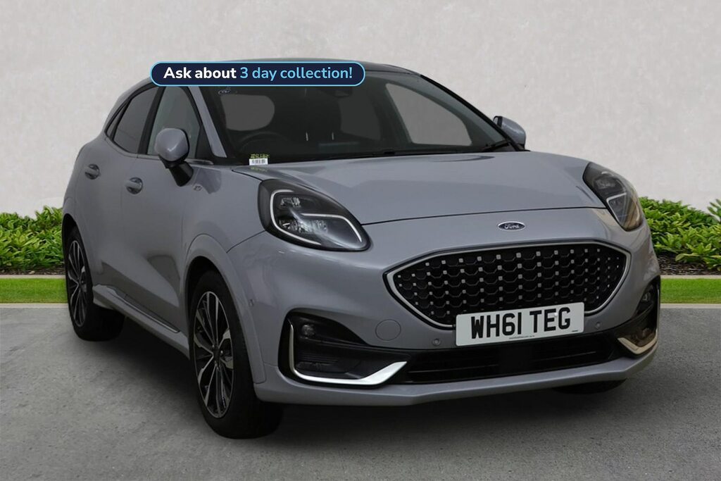 Ford Puma 1.0 Ecoboost Hybr Mhev 155 St-line Vignale Dct Grey