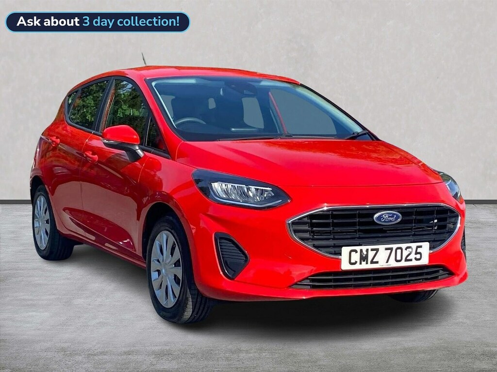 Ford Fiesta 1.0 Ecoboost Trend Red