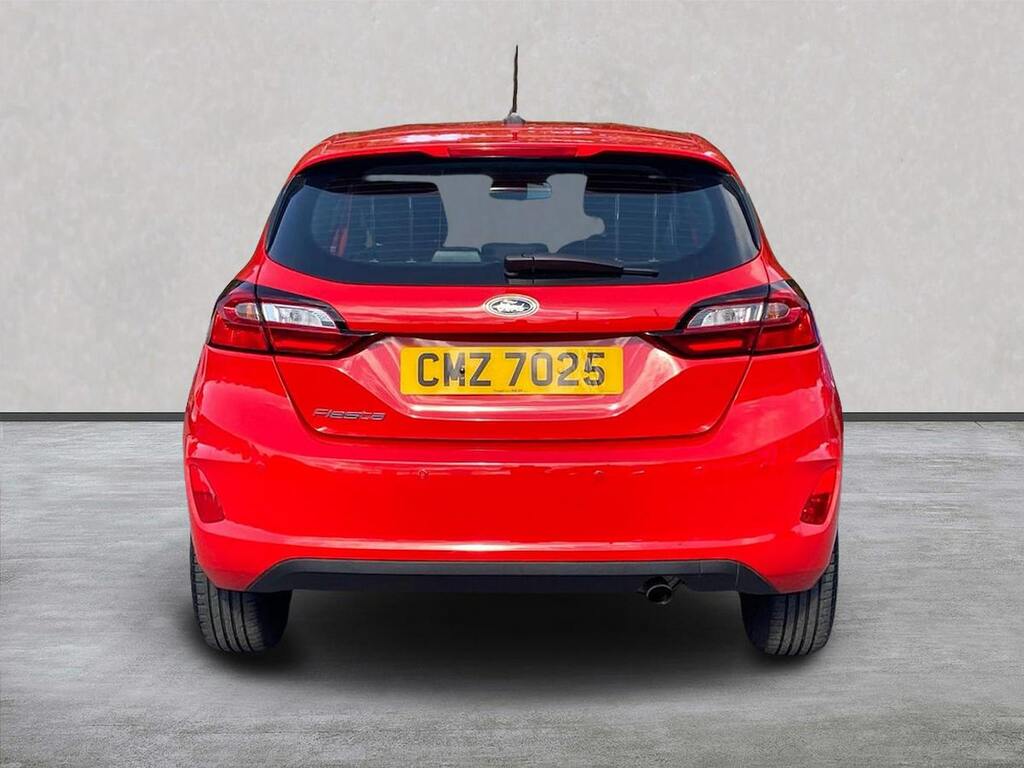 Ford Fiesta 1.0 Ecoboost Trend CMZ7025 Red #4