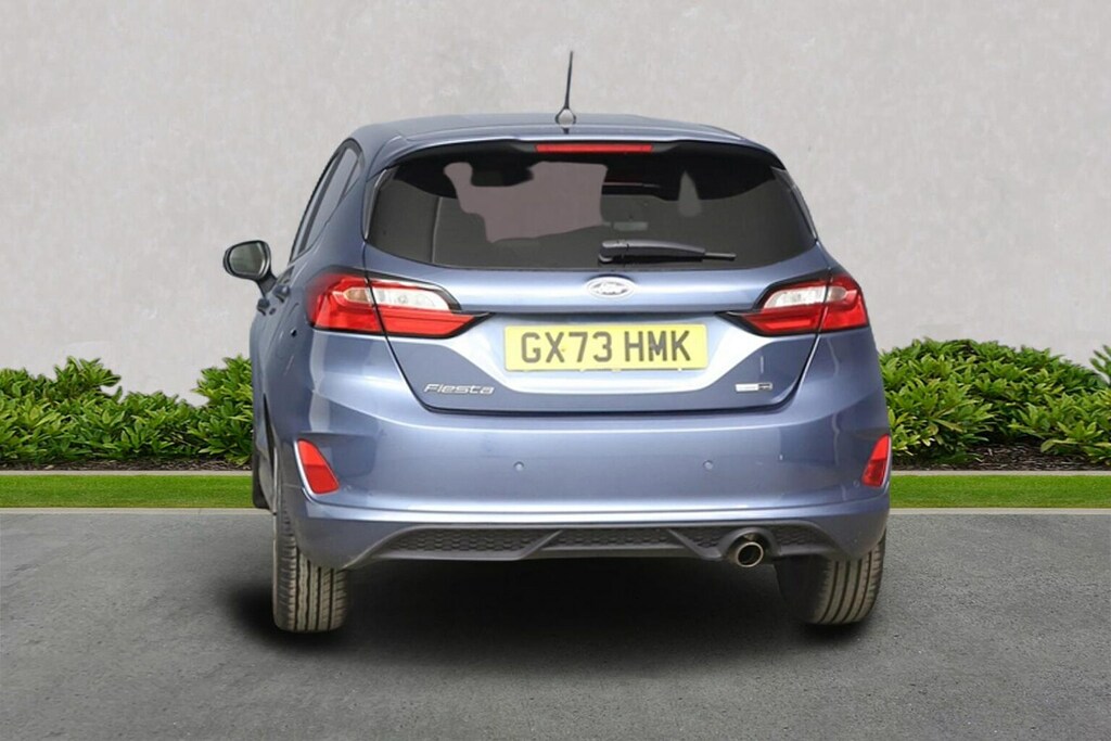 Ford Fiesta 1.0 Ecoboost Hybrid Mhev 125 St-line Blue #4