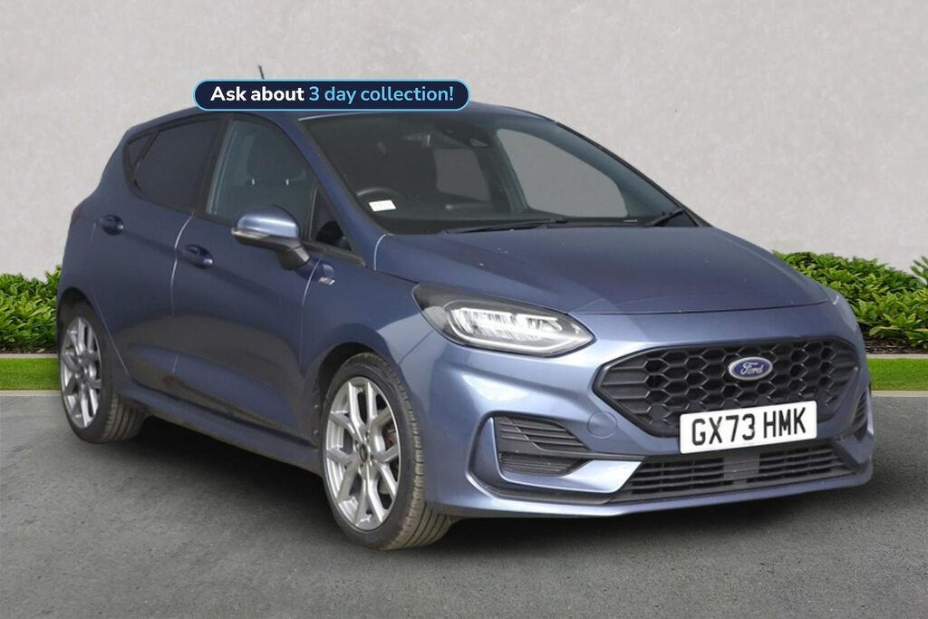 Ford Fiesta 1.0 Ecoboost Hybrid Mhev 125 St-line Blue
