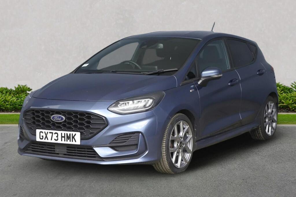 Ford Fiesta 1.0 Ecoboost Hybrid Mhev 125 St-line Blue #3