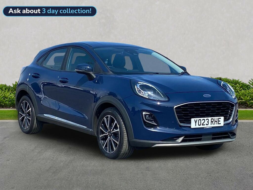 Ford Puma 1.0 Ecoboost Hybrid Mhev Titanium Blue