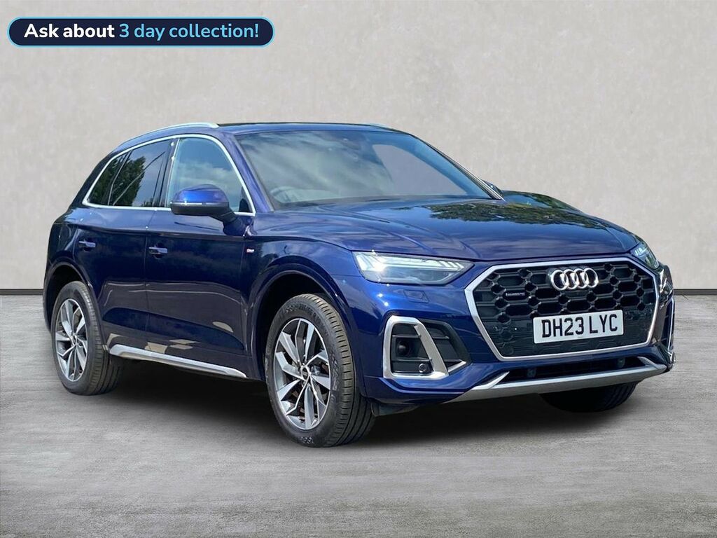 Audi Q5 2.0 Tdi 40 S Line Suv S Tronic Quattro Blue
