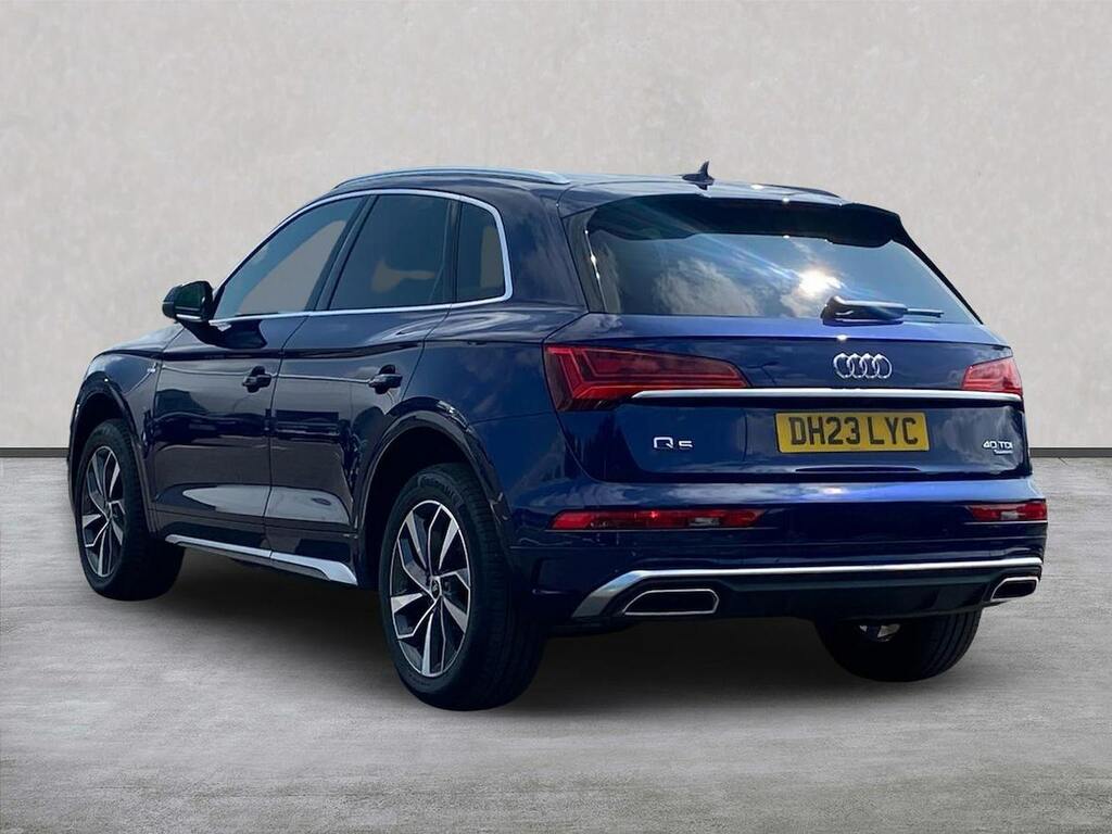 Audi Q5 2.0 Tdi 40 S Line Suv S Tronic Quattro Blue #2