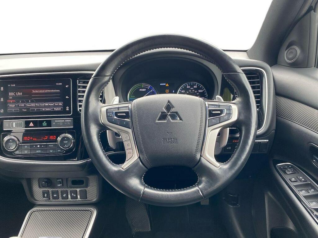 Mitsubishi Outlander 4X4 2.4H Twinmotor 13.8Kwh 4Hs Cvt 4Wd Euro 6 Ss Black #9