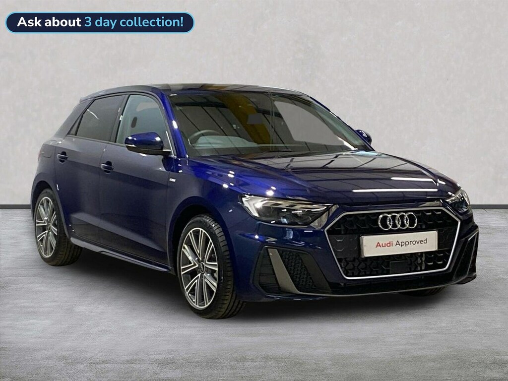 Audi A1 1.0 Tfsi 30 S Line Sportback S Tronic E Blue