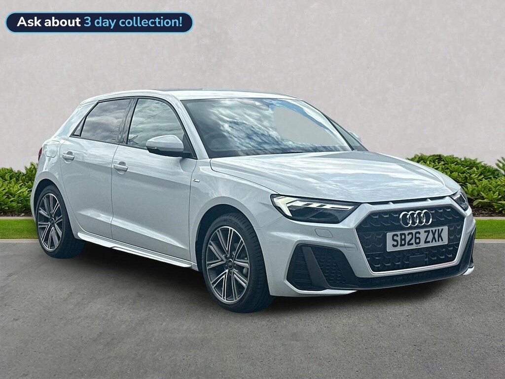 Audi A1 1.0 Tfsi 25 S Line Sportback Eur White