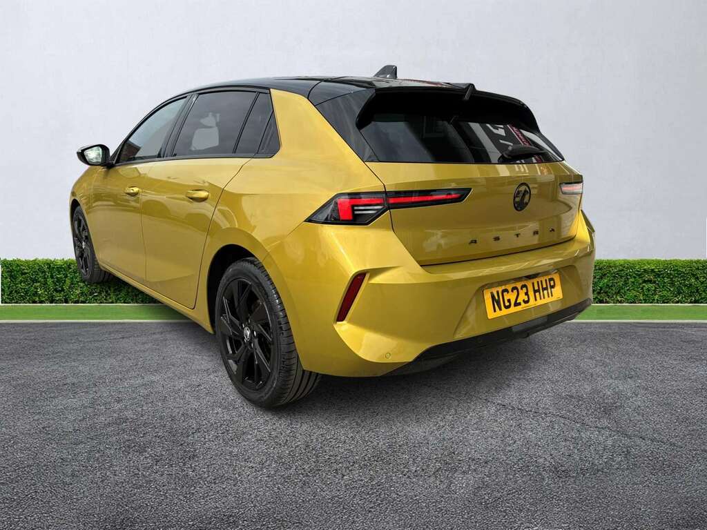 Vauxhall Astra 1.2 Turbo 130 Gs Yellow #2