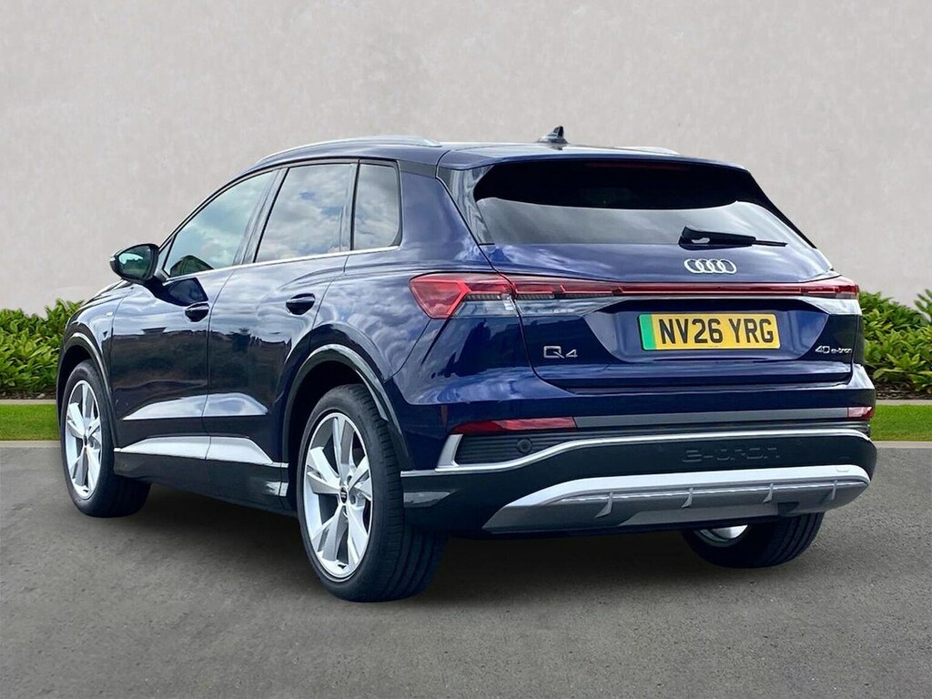 Audi Q4 E Tron 40 S Line Suv 63Kwh 204 Ps Blue #2