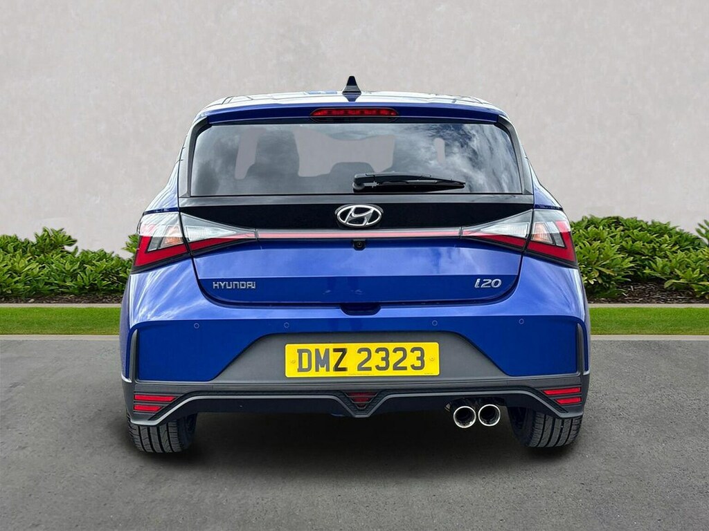 Hyundai I20 1.0T Gdi 48V Mhd 120 N Line Dct Blue #4