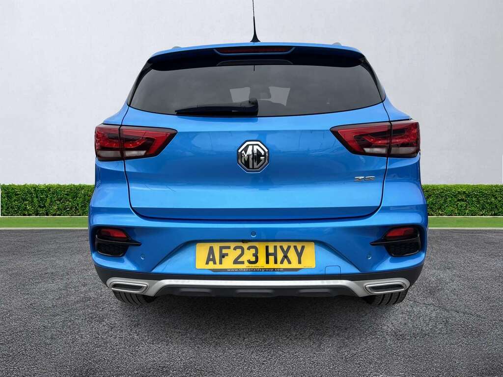 MG ZS 1.0T Gdi Exclusive Dct Blue #4