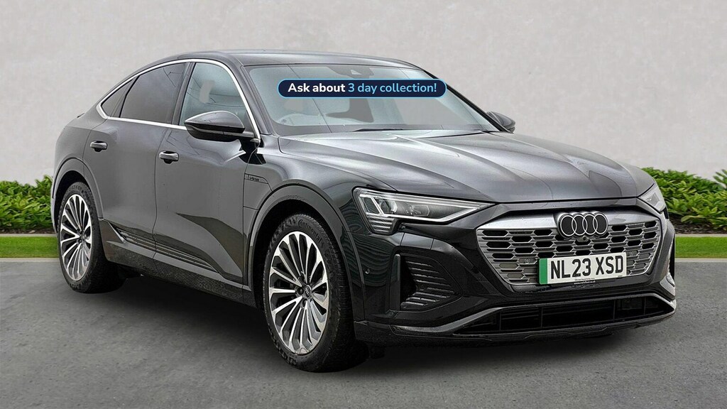 Audi Q8 e tron 55 S Line Sportback Quattro 114K Black