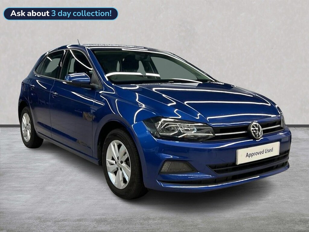 Volkswagen Polo 1.0 Evo Se Hatchback Euro 6 Ss Blue