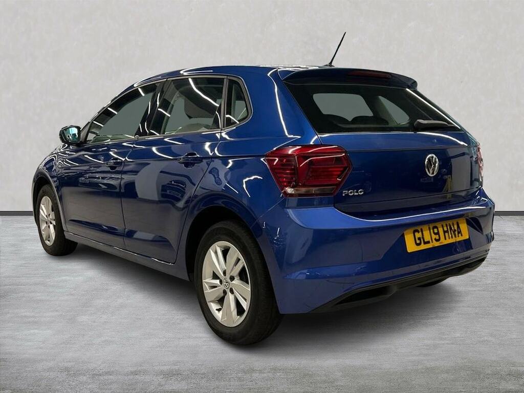 Volkswagen Polo 1.0 Evo Se Hatchback Euro 6 Ss GL19HNA Blue #2