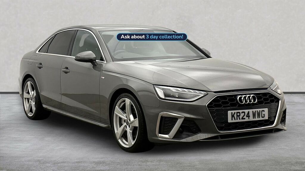 Audi A4 2.0 Tfsi 40 S Line Saloon S Tronic Euro Grey