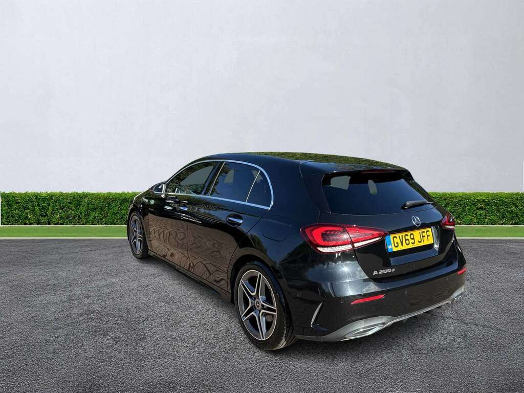 Mercedes-Benz A Class A200d Amg Line Premium GV69JFF Black #2