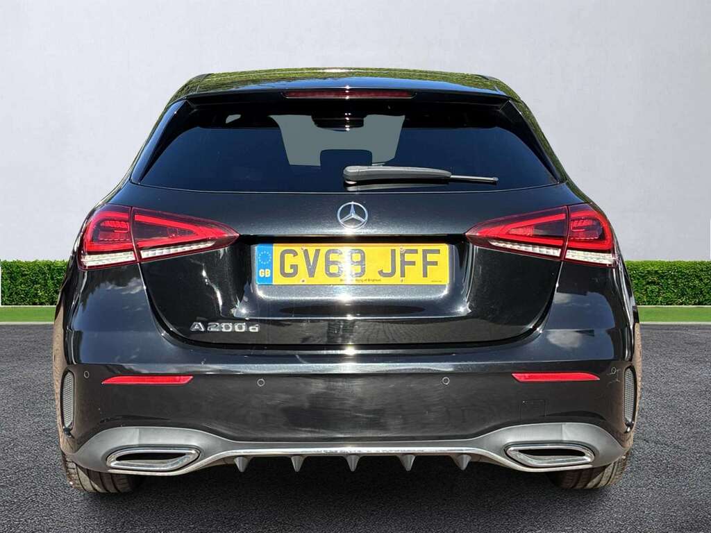 Mercedes-Benz A Class A200d Amg Line Premium GV69JFF Black #4
