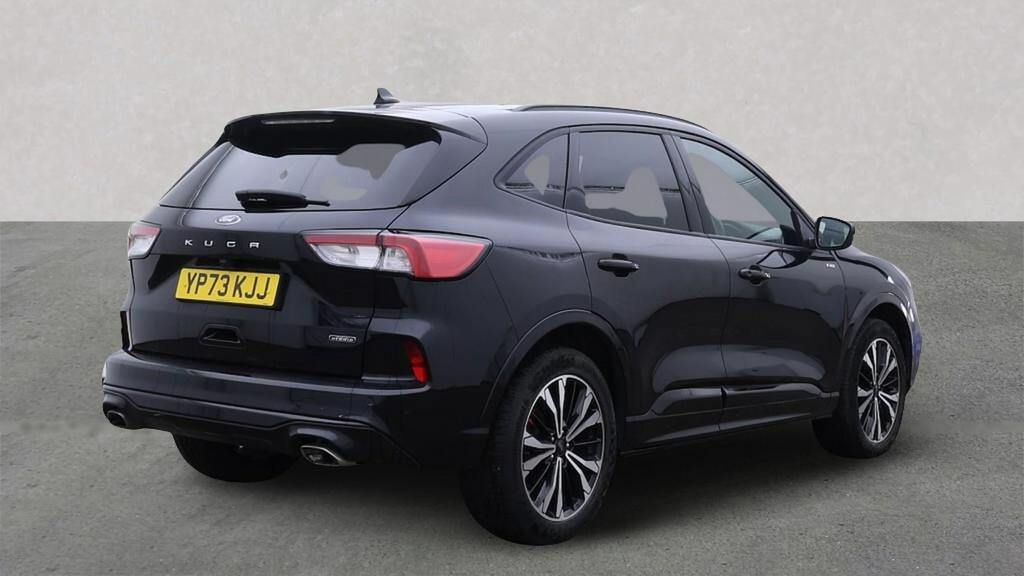 Ford Kuga 2.5 Duratec 14.4Kwh St-line X Edition Suv Petr YP73KJJ Black #6