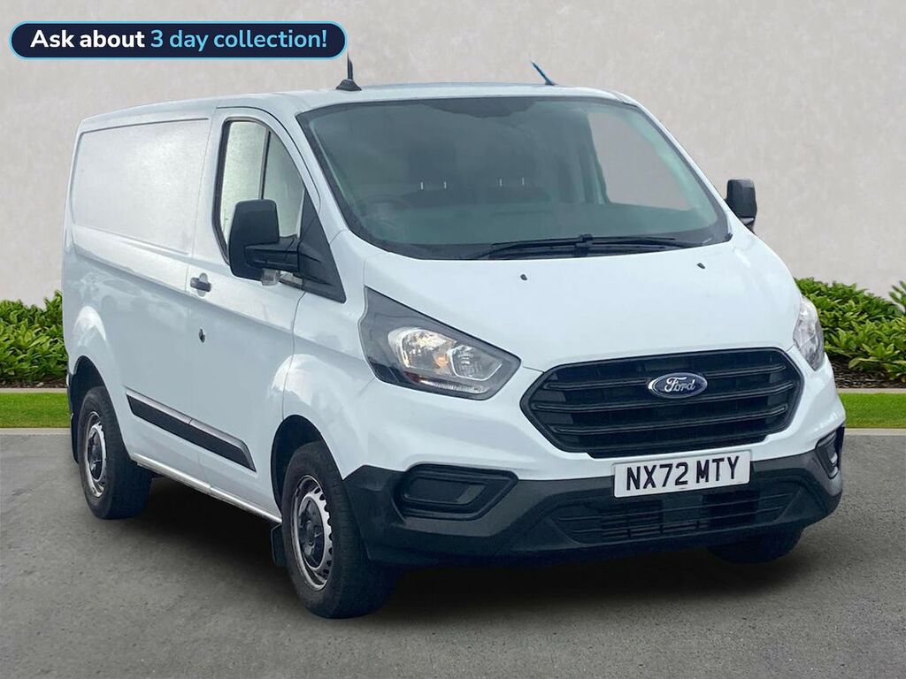 Ford Transit Custom 2.0 Ecoblue 105Ps Low Roof Leader Van White
