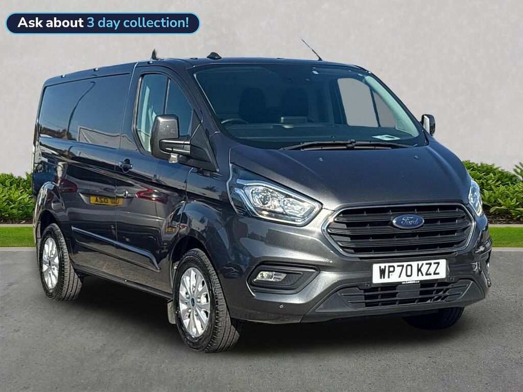 Ford Transit Custom 2.0 320 Ecoblue Limited Panel Van Manua Grey