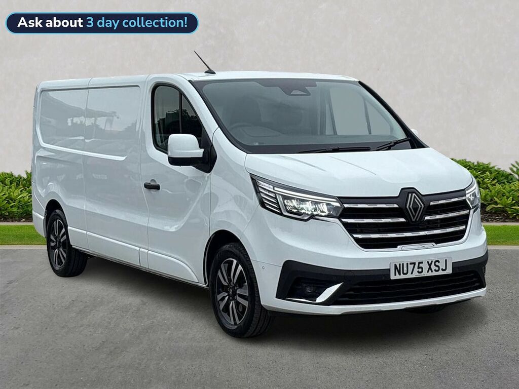 Renault Trafic Ll30 Blue Dci 170 Extra Sport Safety Van Edc