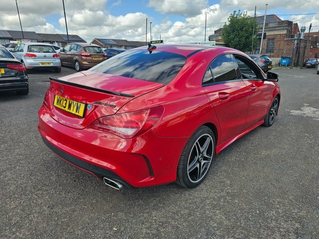 Mercedes-Benz CLA Class 2.1 Cla220 Cdi Amg Sport Coupe 7G-dct E Red #2