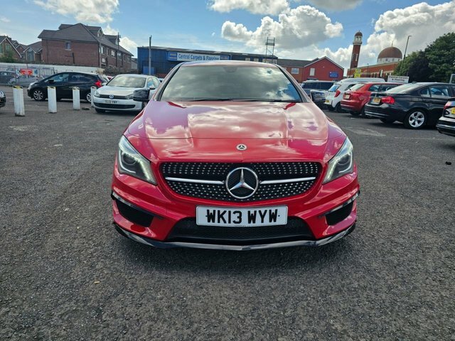 Mercedes-Benz CLA Class 2.1 Cla220 Cdi Amg Sport Coupe 7G-dct E Red